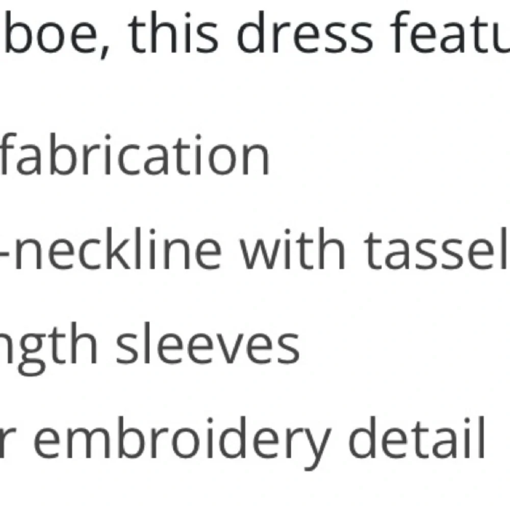 Tyler Boe Tiger Lily Dress with Blue Embroidery - Picture 7 of 10
